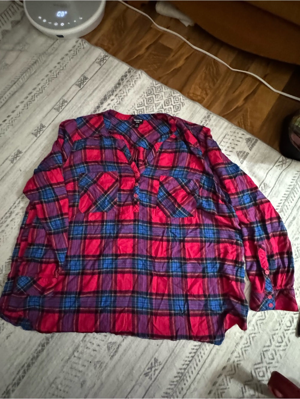 Torrid 3 Harper flannel